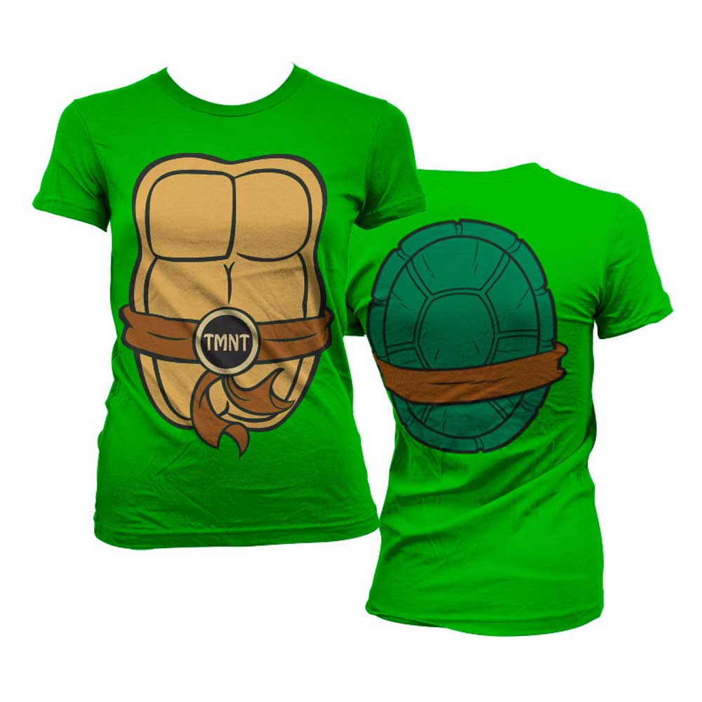 Teenage Mutant Ninja Turtles - TMNT Costume T-shirt Femme - Vert
